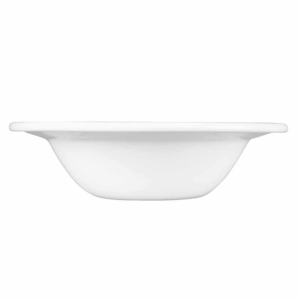 Churchill 9 oz Round Profile Oatmeal Bowl - Ceramic, White (WHVPOB1)