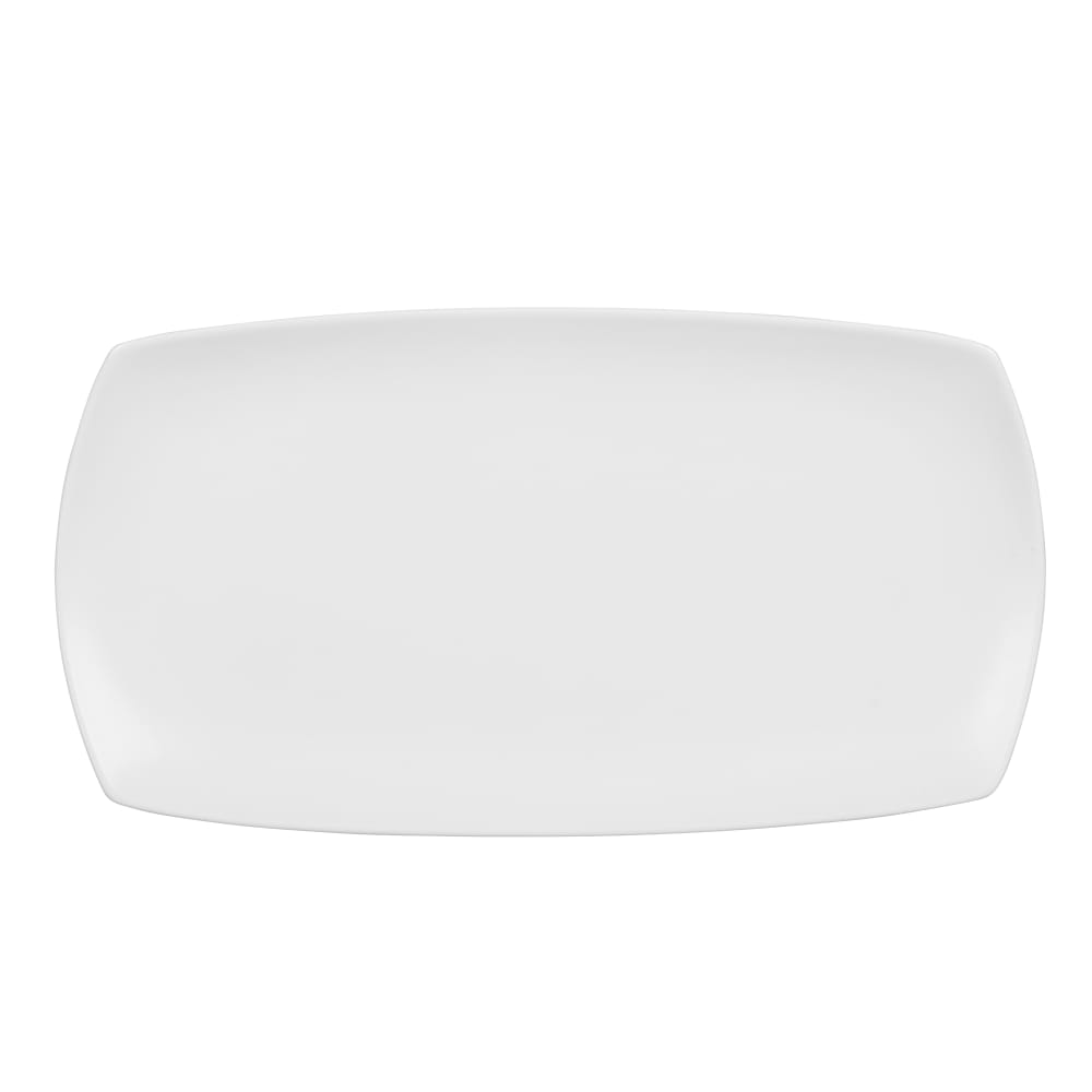 Churchill Rectangular Art de Cuisine® Plate - 14" x 7 1/2", Porcelain, White (ZCAPNRPL1)