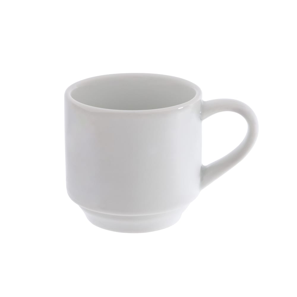 Churchill 7 1/2 oz Art de Cuisine® Cup - Porcelain, White (ZCAPOST1)
