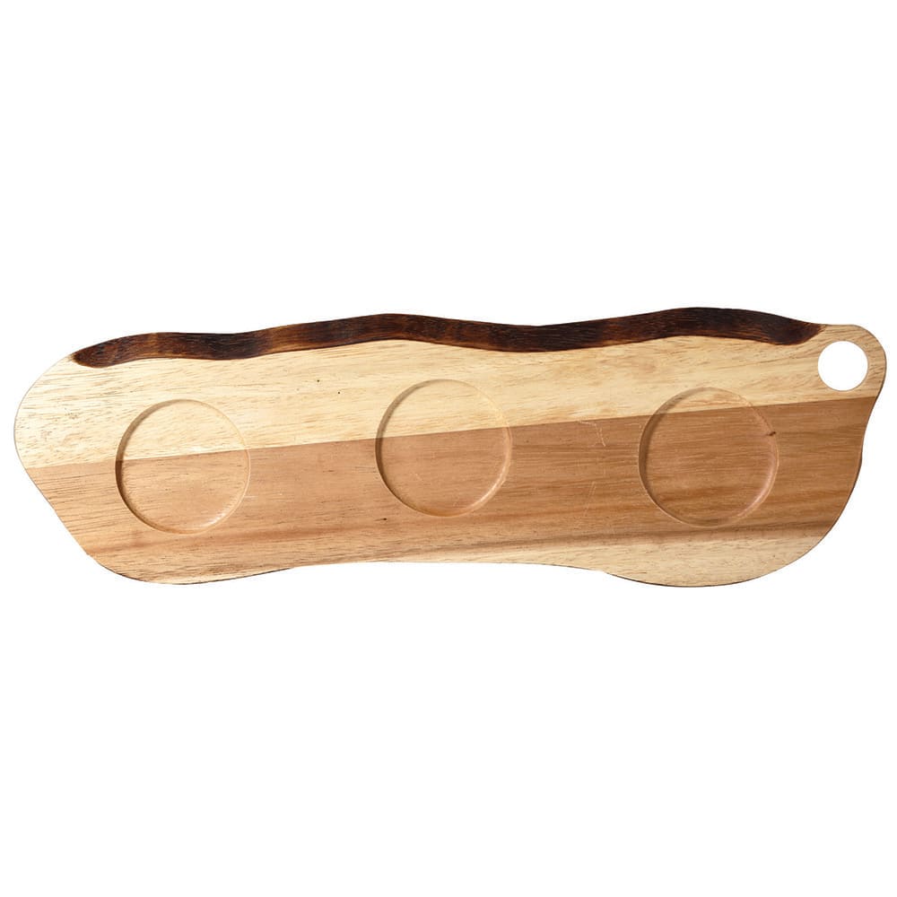 Churchill Oblong Art de Cuisine® Serving Board - 18" x 5 11/16", Acacia Wood (ZCAWOB11)