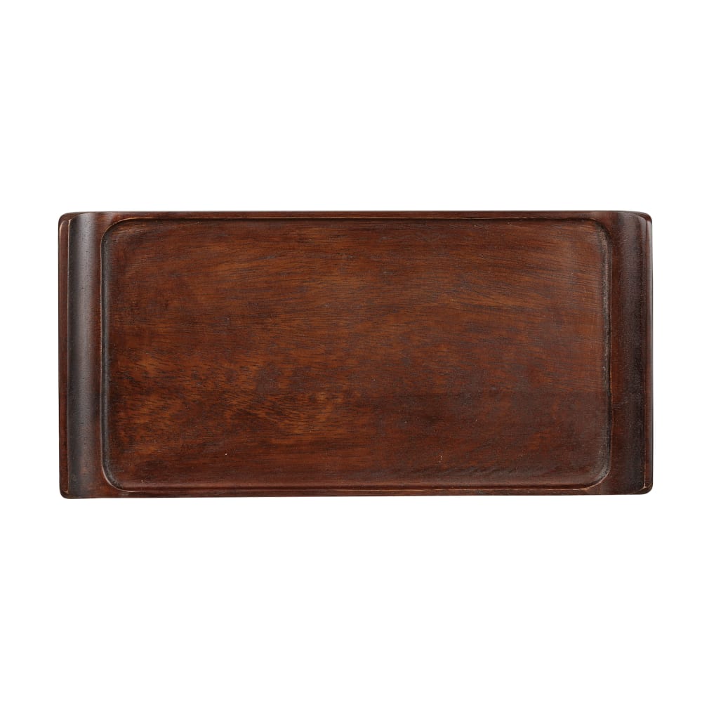 Churchill Rectangular Alchemy® Buffet Tray - 11 3/4" x 5 3/4", Acacia Wood (ZCAWWRT 1)