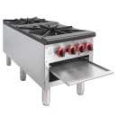 MoTak MSP2 2 Burner Stock Pot Range, Convertible thumbnail 2