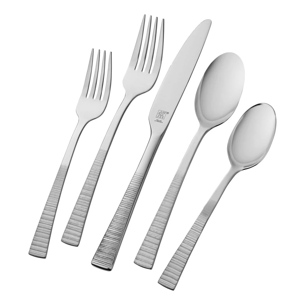 Zwilling 1011460 20 Piece Kingwood Flatware Set, 18/10 Stainless Steel
