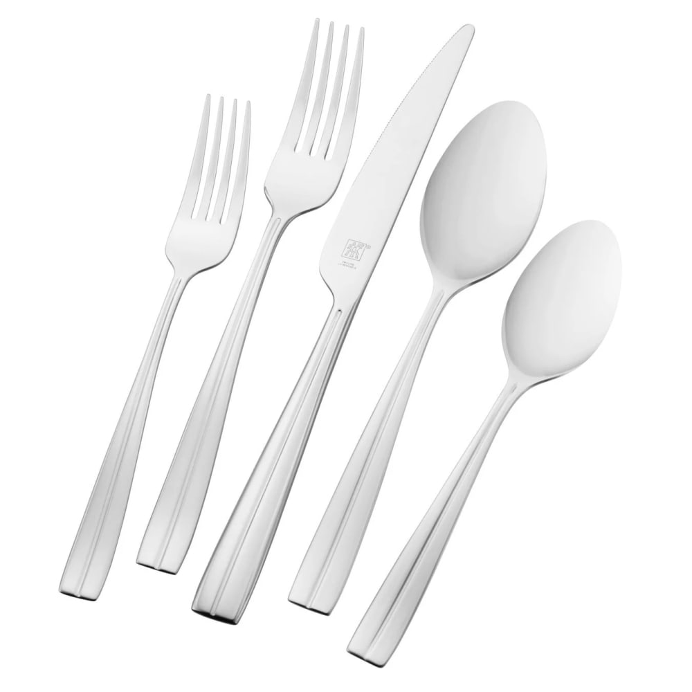 Zwilling 1011462 42 Piece Constance Flatware Set, 18/10 Stainless Steel