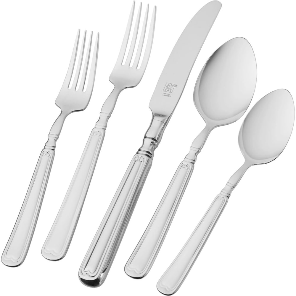 Zwilling 1011538 45 Piece Vintage Flatware Set, 18/10 Stainless Steel