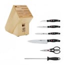 Zwilling 1011717 Twin Signature 7 Piece Knife Set w/ Birchwood Block thumbnail 4