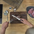 Zwilling 1002226 Carving Knife & Fork Set - High Carbon Stainless Steel, Black Plastic Handle thumbnail 6