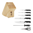 Zwilling 1018574 Four Star 8 Piece Knife Set w/ Wood Block thumbnail 3