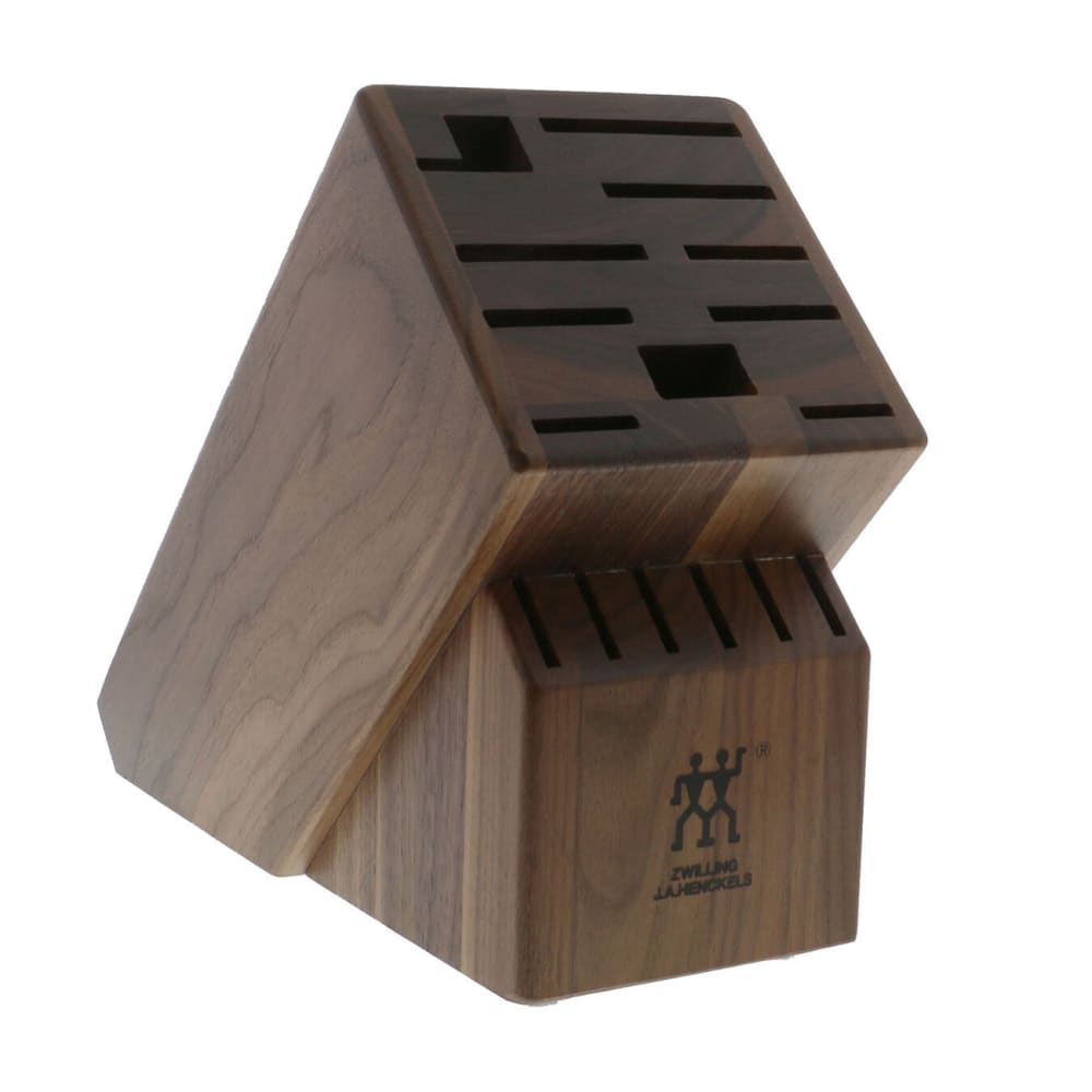 Zwilling 1018589 16 Slot Walnut Knife Block