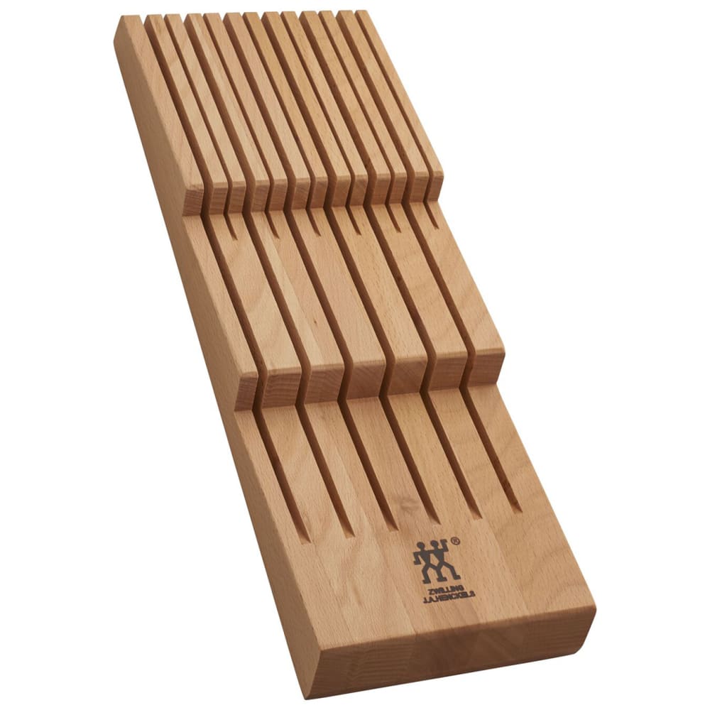 Zwilling 1002310 Drawer Knife Organizer w/ (12) Slots, Beechwood