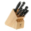 Zwilling 1018770 Gourmet 10 Piece Knife Set w/ Rubberwood Block thumbnail 2