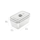 Zwilling 1002496 Fresh & Save Medium Vacuum Container w/ Lid, Glass thumbnail 5