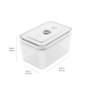 Zwilling 1002501 Fresh & Save Large Vacuum Container w/ Lid - Plastic, White thumbnail 7