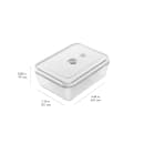 Zwilling 1007725 Fresh & Save Vacuum Fridge Container w/ Lid, Glass thumbnail 7