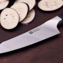 Zwilling 1002845 7" Rocking Santoku Knife w/ Black Plastic Handle, High Carbon Stainless Steel thumbnail 8