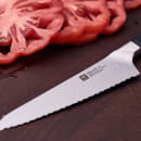 Zwilling 1002858 5 1/2" Serrated Prep Knife w/ Black Plastic Handle, High Carbon Stainless Steel thumbnail 4