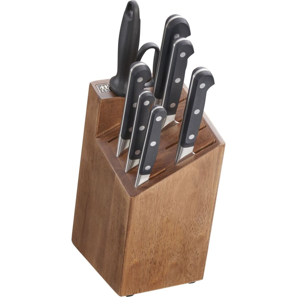 Zwilling 1019115 Pro 9 Piece Knife Set w/ Hardwood Block