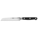 Zwilling 1002871 3 Piece Starter Knife Set - High Carbon Stainless Steel, Black Plastic Handle thumbnail 2