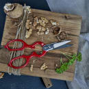 Zwilling 1005709 7 7/8" Multipurpose Kitchen Shears, Stainless w/ Red Handle thumbnail 2