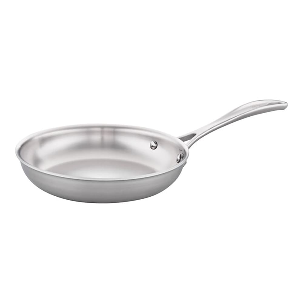 Zwilling 1016736 8" Frying Pan, 3 Ply Stainless w/ Aluminum Core