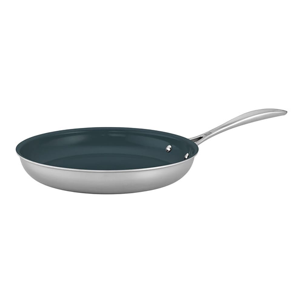 Zwilling 1017272 10" Frying Pan, Nonstick Stainless w/ Aluminum Core