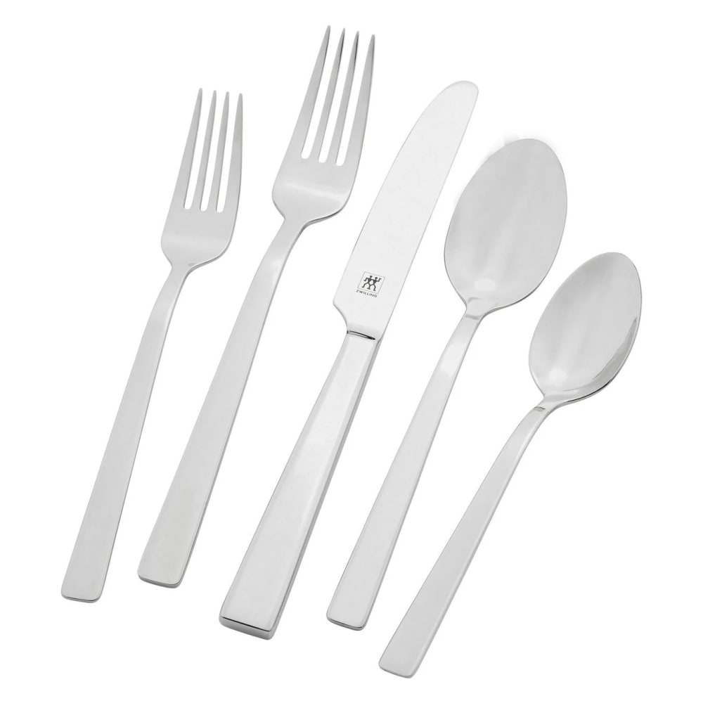 Zwilling 1021636 45 Piece King Flatware Set, 18/10 Stainless Steel