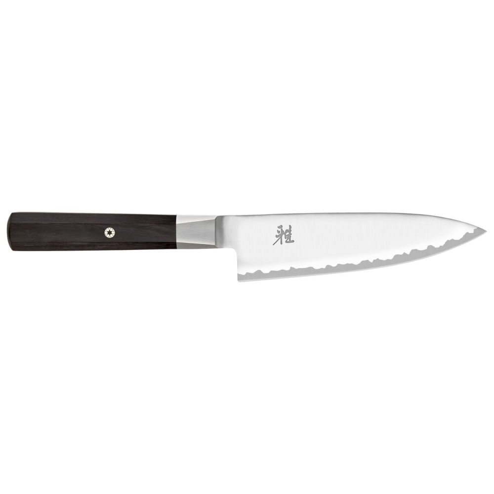 Miyabi 33951-163 6" Chef's Knife w/ Brown Pakkawood Handle, Carbide Stainless Steel