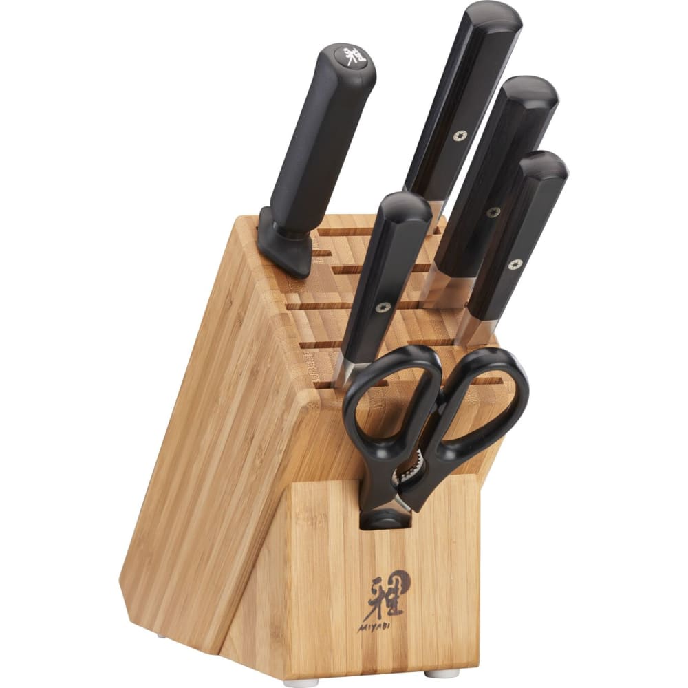 Miyabi 1019675 Koh 7 Piece Knife Set w/ Bamboo Block