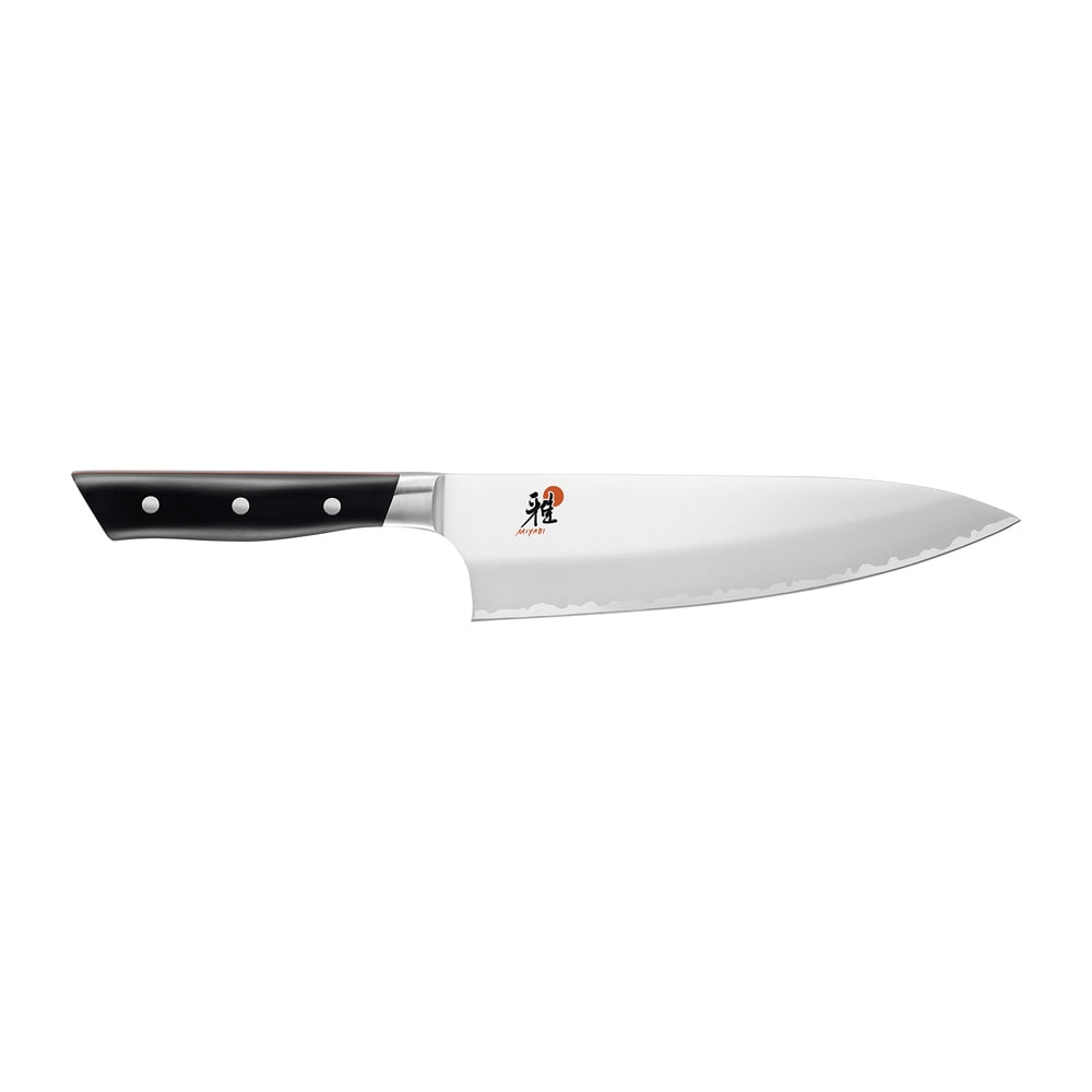 Miyabi 1019710 8" Chef's Knife w/ Black Plastic Handle, Carbide Stainless Steel