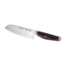 Miyabi 1001978 7" Santoku Knife w/ Brown Pakkawood Handle, Carbide Stainless Steel thumbnail 3