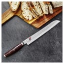 Miyabi 1019806 9" Bread Knife w/ Brown Pakkawood Handle, Carbide Stainless Steel thumbnail 2
