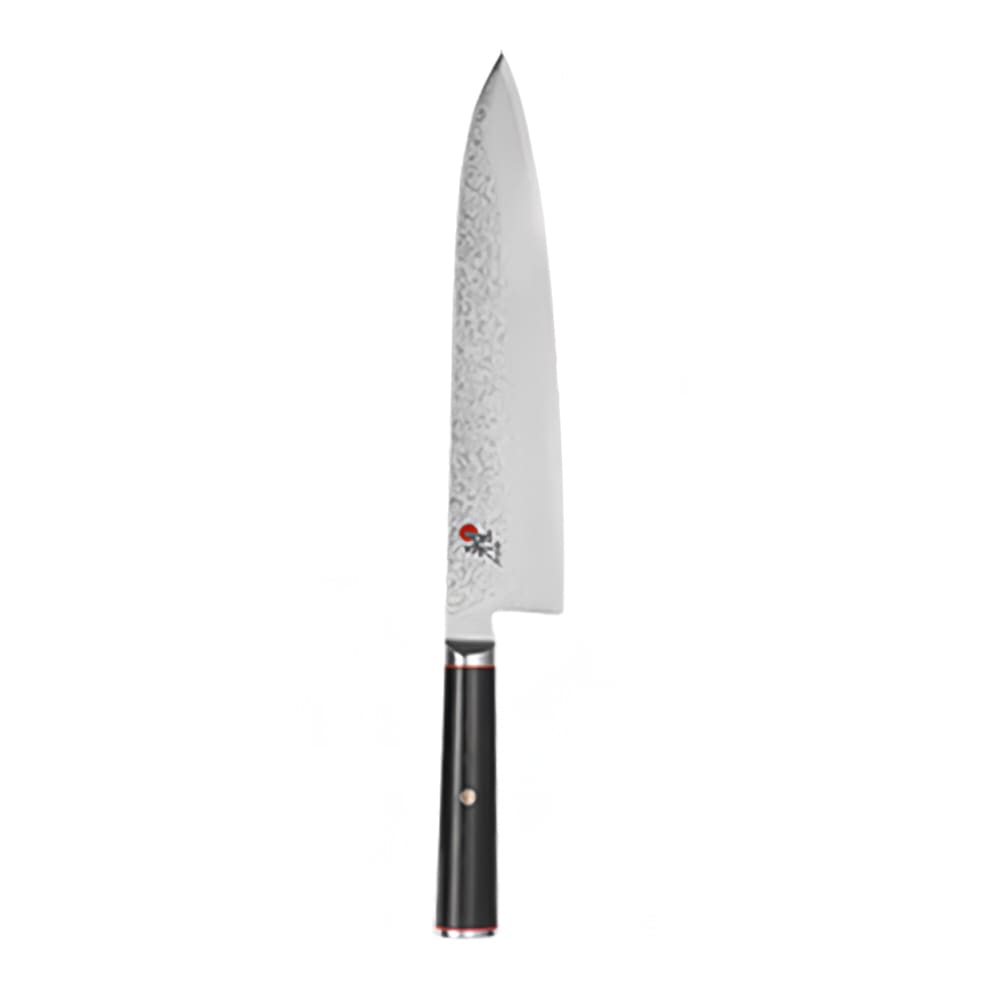 Miyabi 1019915 9 1/2" Chef's Knife w/ Black Linen Micarta Handle, Stainless Steel