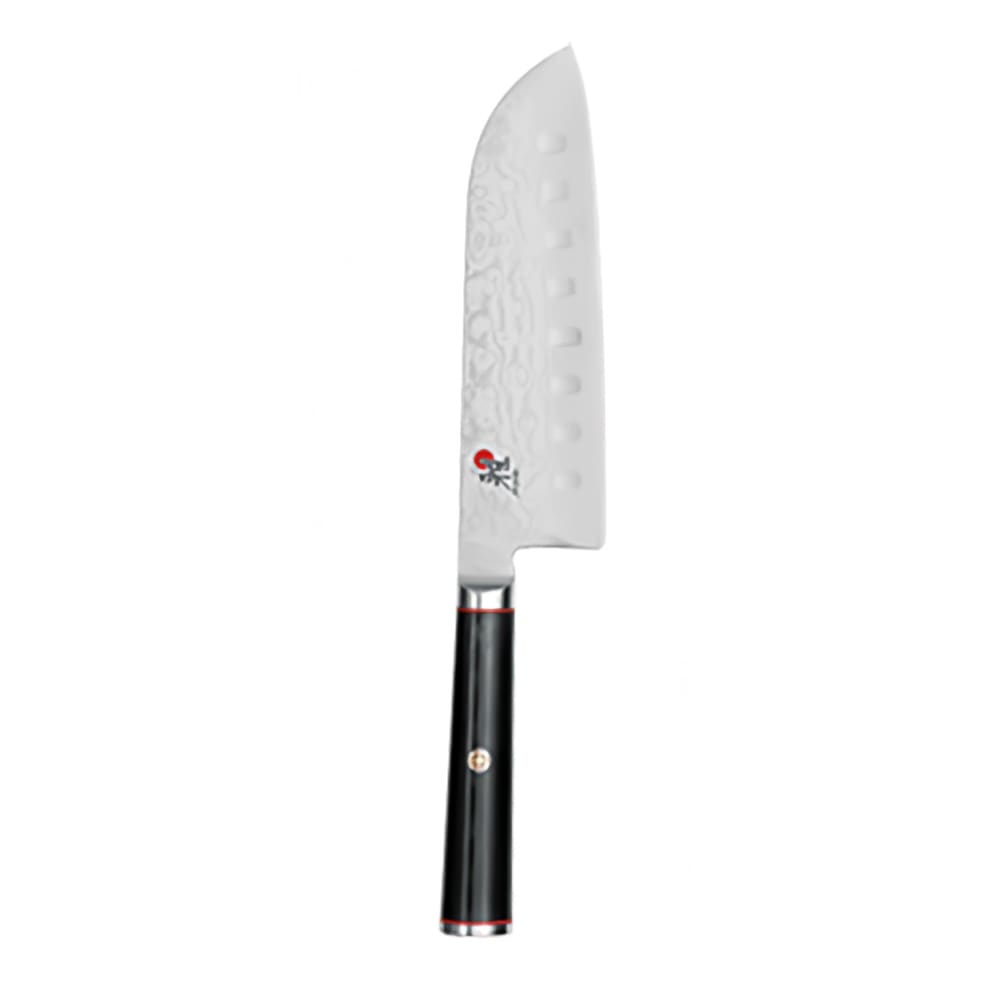 Miyabi 1019935 5 1/2" Santoku Knife w/ Black Linen Micarta Handle, Stainless Steel