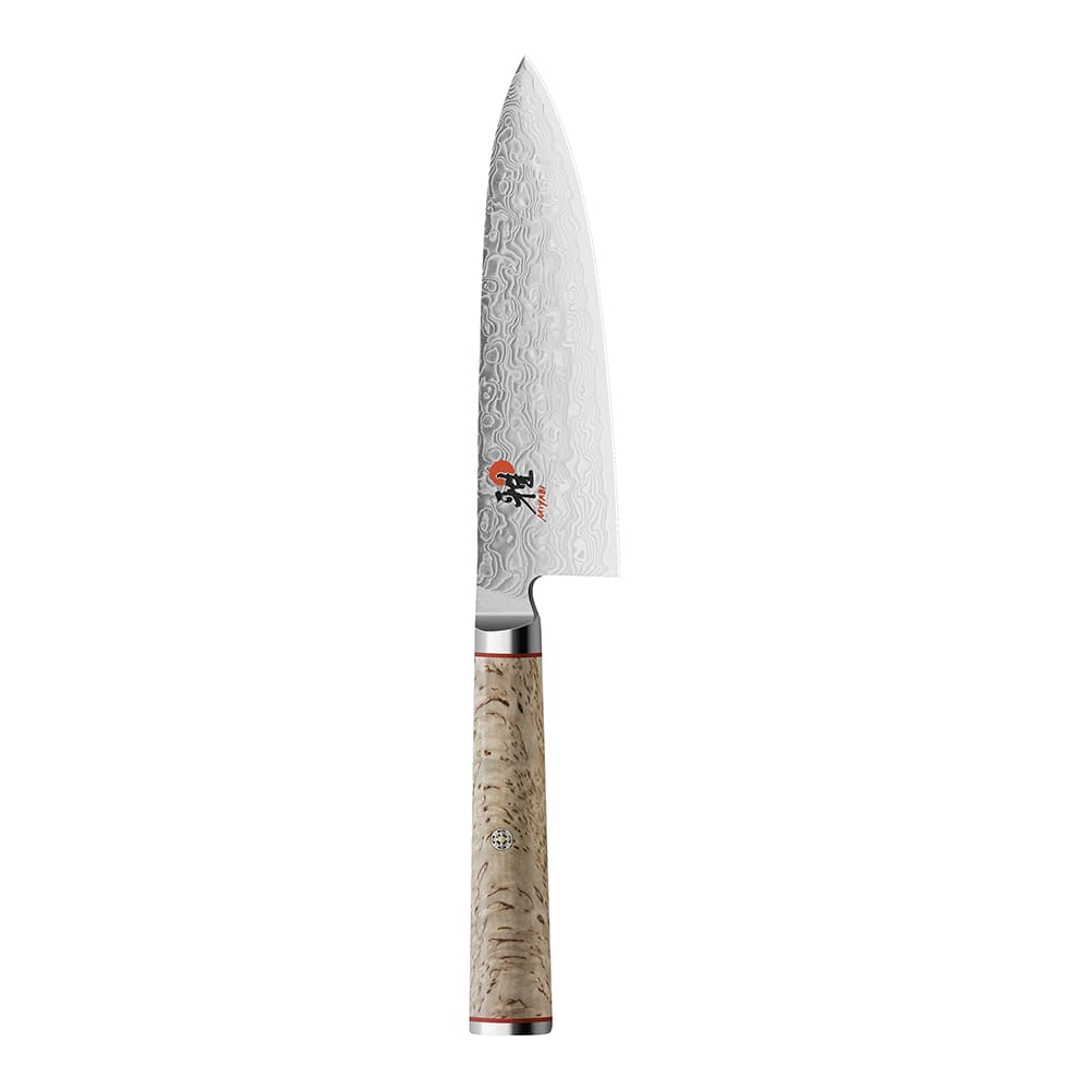 Miyabi 1020088 6" Chef's Knife w/ Birchwood Handle, Carbide Stainless Steel