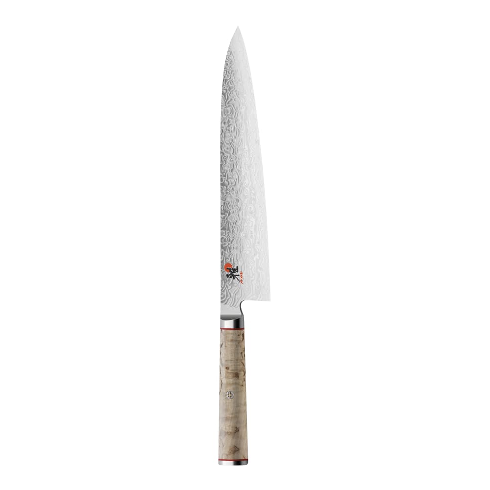 Miyabi 1002011 9" Chef's Knife w/ Birchwood Handle, Carbide Stainless Steel