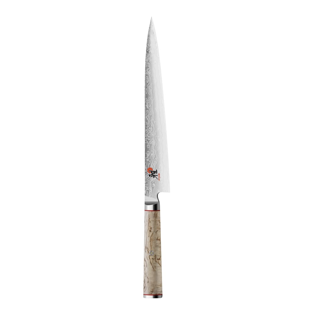 Miyabi 1019485 9" Slicing Knife w/ Birchwood Handle, Carbide Stainless Steel