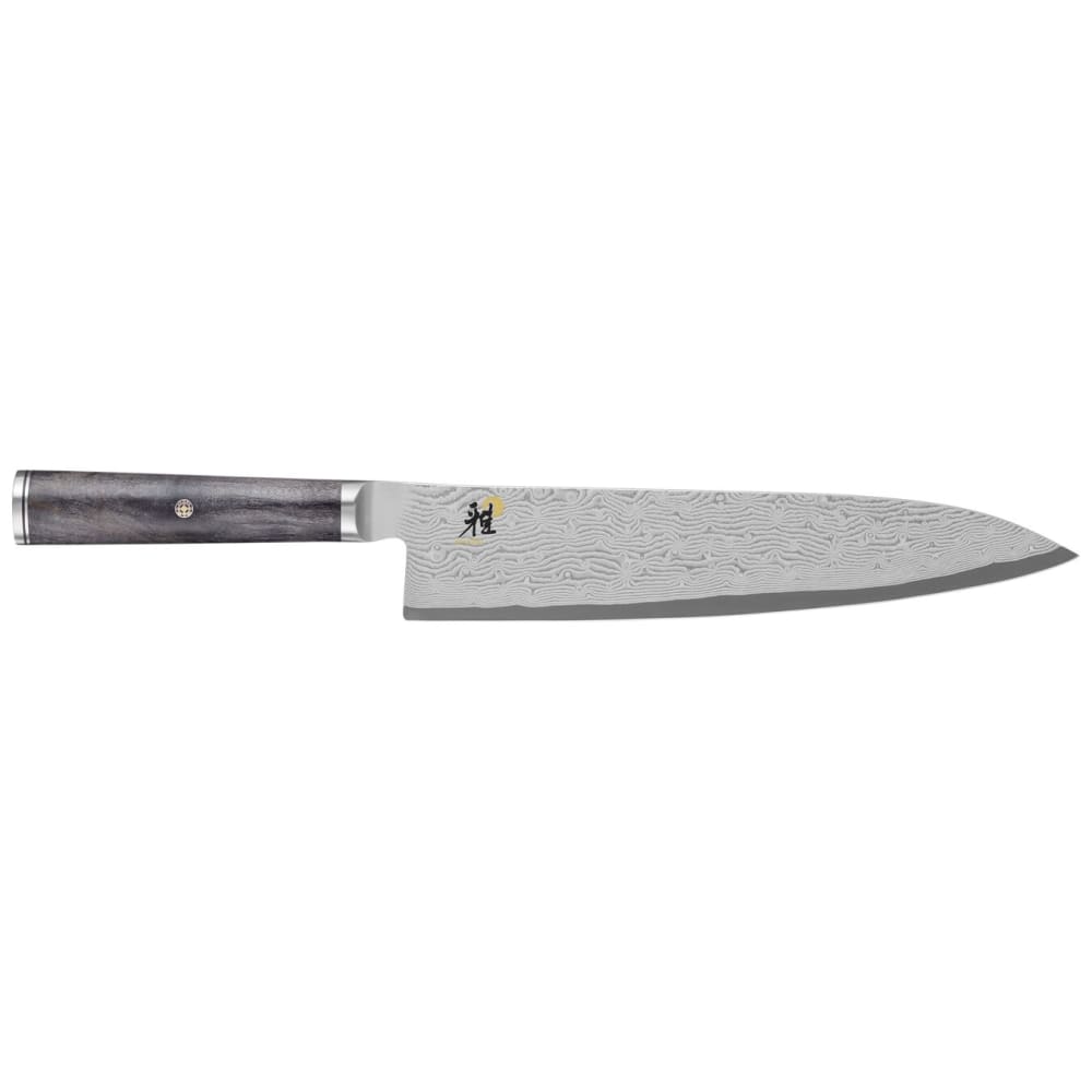 Miyabi 1019510 9 1/2" Chef's Knife w/ Black Ash Handle, Carbide Stainless Steel