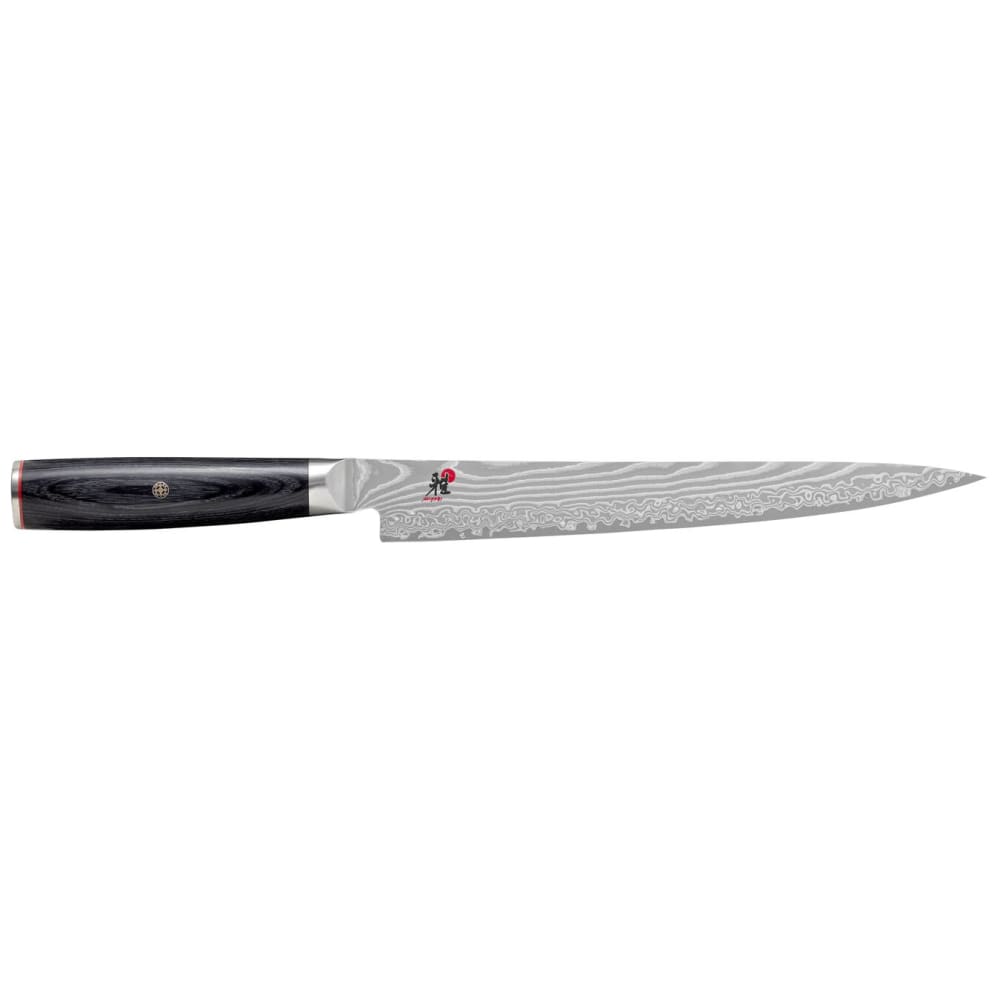 Miyabi 1019585 9 1/2" Slicing Carving Knife w/ Black Pakkawood Handle, Carbide Stainless Steel