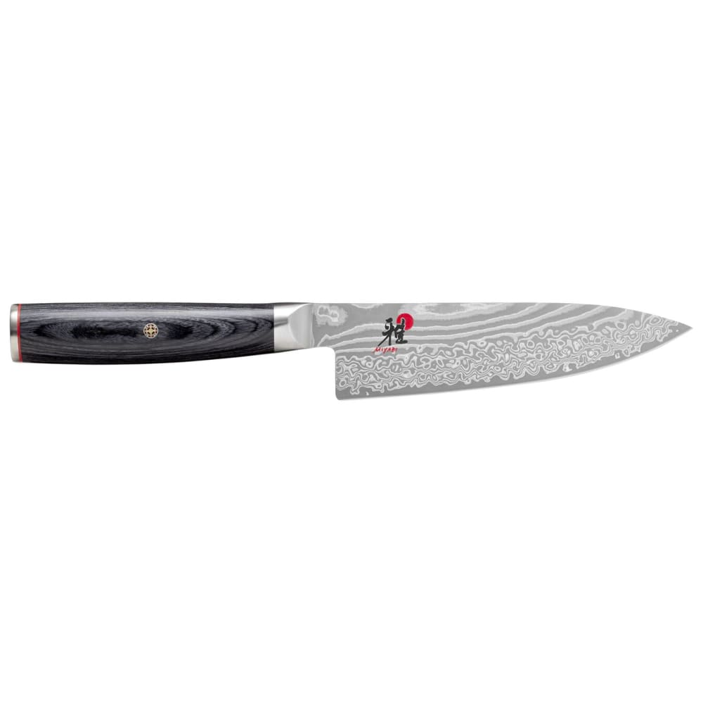 Miyabi 34681-163 6" Chef's Knife w/ Black Pakkawood Handle, Carbide Stainless Steel