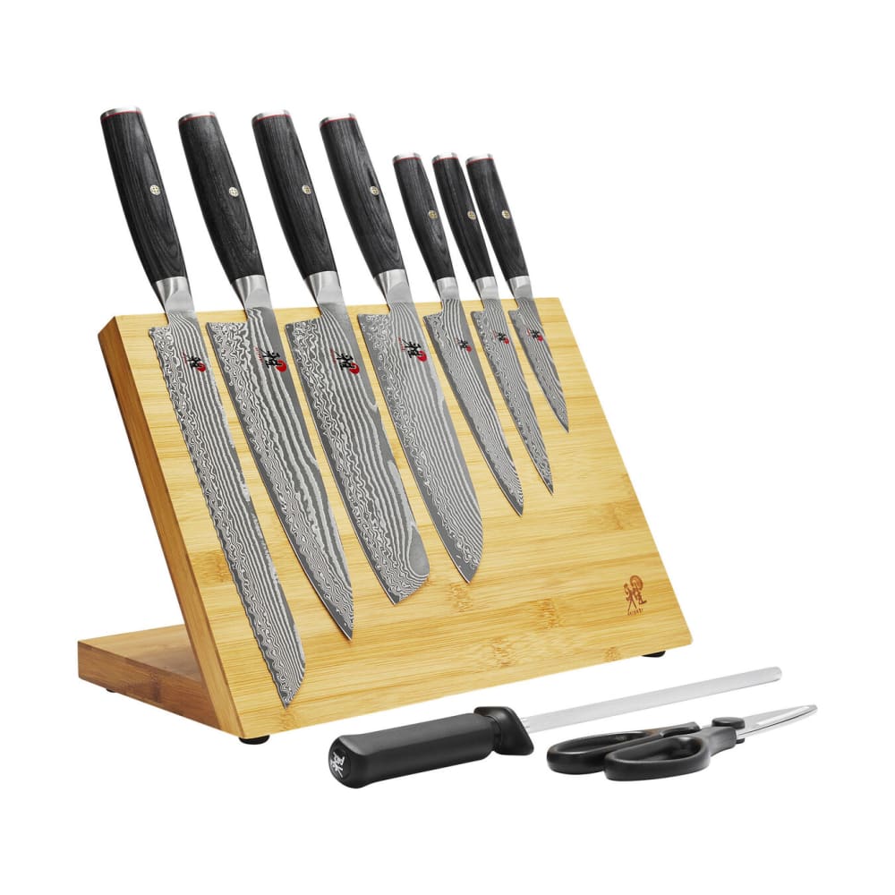 Miyabi 1019603 Kaizen II 10 Piece Knife Set w/ Magnetic Bamboo Easel