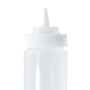 smalls 24 oz Squeeze Bottle w/ Natural Cone Tip, Polyethylene, Clear (SBW-24C) thumbnail 4