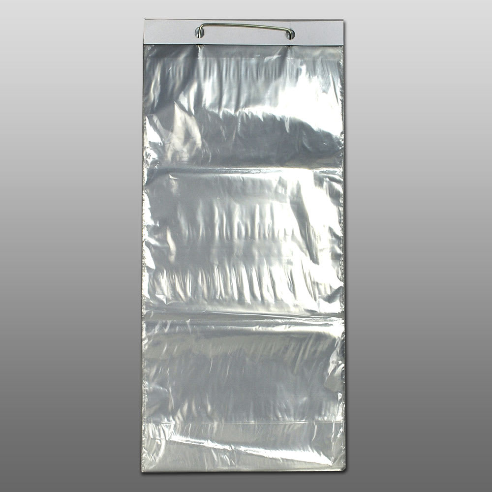 LK Packaging Gusset Food Storage Bags w/ Wicket Dispenser - 14" x 11", Poly (10F-1114+4BGW)