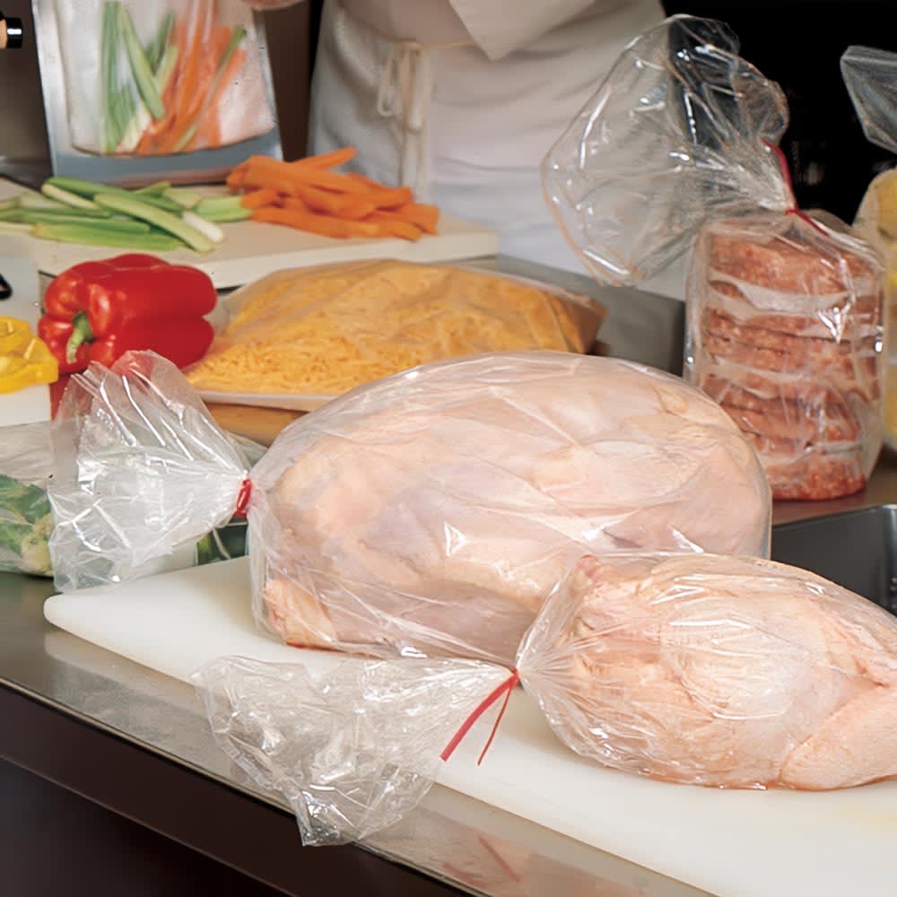 LK Packaging Gusset Bag - 18"L x 8"W x 5" SG, 1 mil LDPE, Clear (10G-085018)