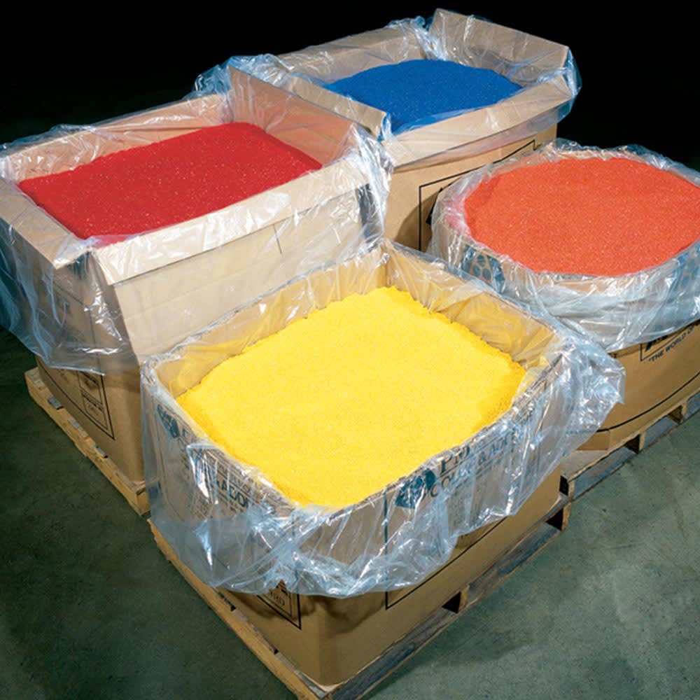 LK Packaging Bin Liner - 100"L x 48"W x 40" SG, 1 mil LDPE, Clear (10G-484010)