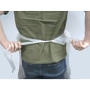 LK Packaging Disposable Embossed Poly Apron - 28" x 46", White (AP8F2846) thumbnail 6