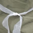 LK Packaging Disposable Embossed Poly Apron - 28" x 46", White (AP8F2846) thumbnail 9