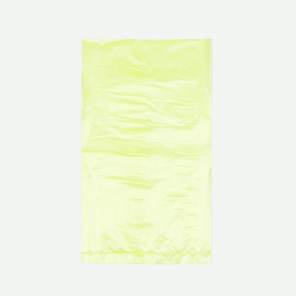 LK Packaging Merchandise Bag - 6 1/4" x 9 1/4", 0.6 mil HDPE, Yellow (C09YE)