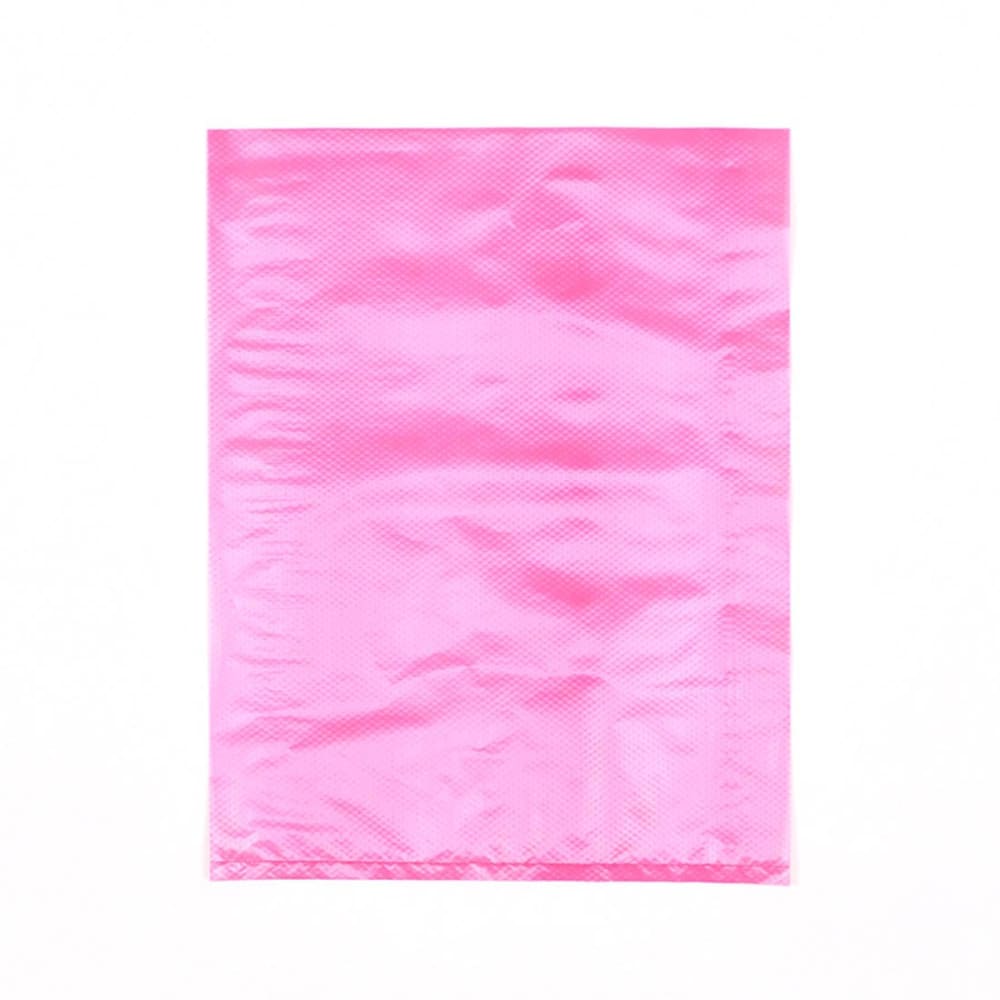 LK Packaging Merchandise Bag - 8 1/2" x 11", 0.6 mil HDPE, Red (C11RE)