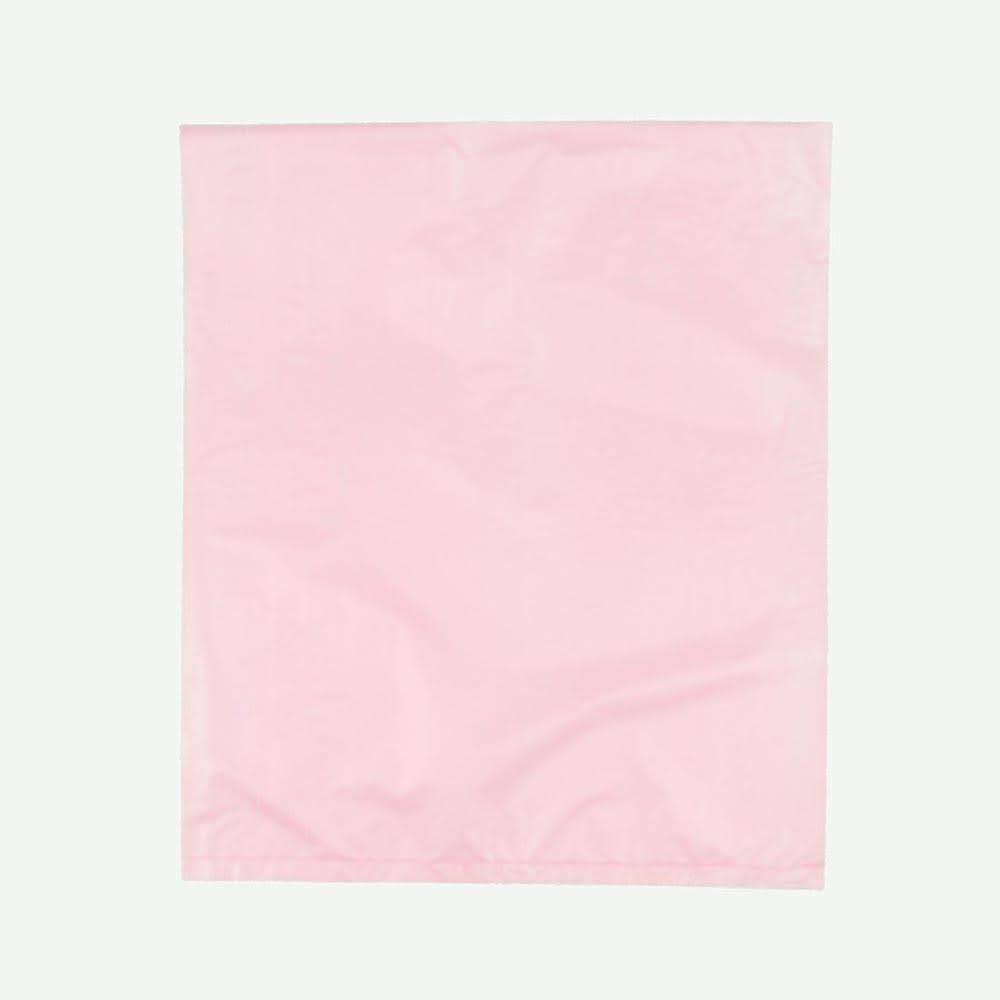 LK Packaging Merchandise Bag - 8 1/2" x 11", 0.6 mil HDPE, Rose (C11RSE)