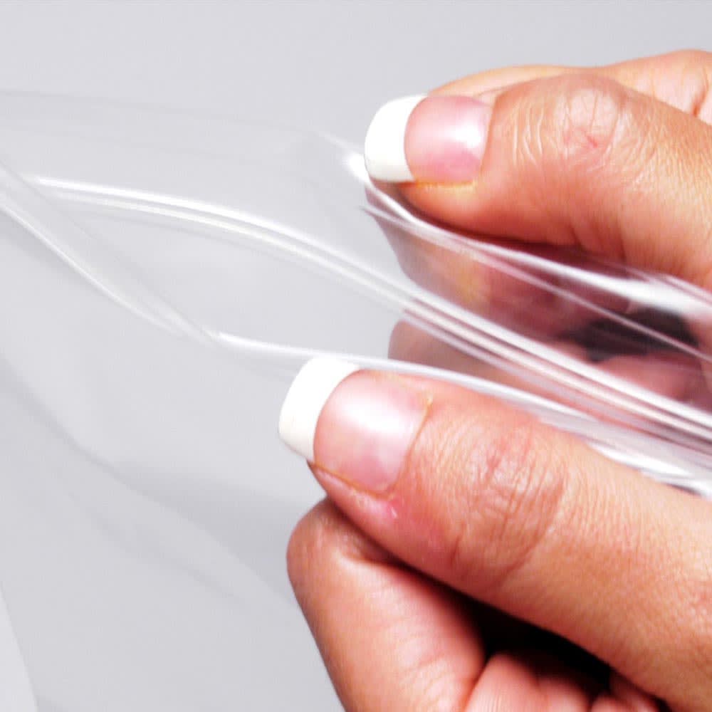 LK Packaging Double Track Zipper Seal Top Bag - 8"L x 8"W, 4 mil LDPE, Clear (F40808DT)